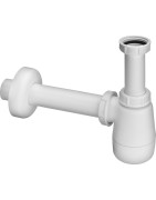 Bidė sifonas Viega su nusėsdintuvu, DN 32, be ventilio