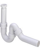 Plautuvės sifonas Viega, 45°, be ventilio, DN 40