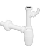 Plautuvės sifonas Viega, DN32, su pajungimu skalbimo mašinai