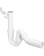 Plautuvės sifonas Viega, 45°, be ventilio, DN 40