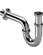 Praustuvo sifonas Viega, vamzdelinis, be ventilio, DN 32