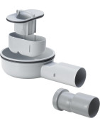 Sifonas pažemintam dušo latakui Viega Advantix, DN 40/50