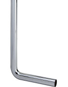 Alkūnė sifono pajungimui Viega, chromuota