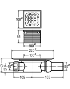 Trapas Viega, DN 50, su sukinėjama alkūne