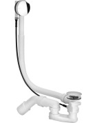 Vonios sifonas Viega Simplex, su reguliuojama perpylimo sistema