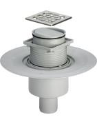 Trapas Viega Advantix, DN 50, su sukinėjama alkūne