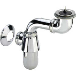 Praustuvo sifonas Viega, DN 32, chromuotas