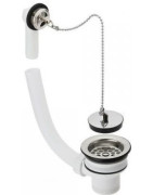 Plautuvės sifonas Villeroy&Boch, su pajungimu skalbimo mašinai