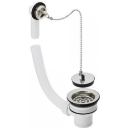 Plautuvės sifonas Villeroy&Boch, su pajungimu skalbimo mašinai