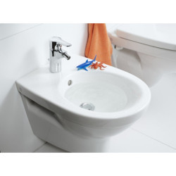 Bidė Gustavsberg Nautic, pakabinama, su CeramicPlus danga