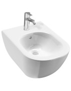 Bidė Jika Mio, pakabinama, su 1 anga maišytuvui