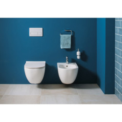 Bidė Jika Mio, pakabinama, su 1 anga maišytuvui