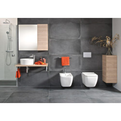 Bidė Jika Cubito Pure, pakabinama, su 1 anga maišytuvui