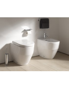 Bidė Laufen Pro, pastatoma, 1 anga maišytuvui, be šoninių angų