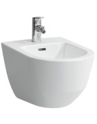 Bidė Laufen Pro, pakabinama, 1 anga maišytuvui, be šoninių angų