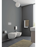 Bidė Laufen Pro, pakabinama, 1 anga maišytuvui, su šoninėm angom