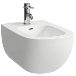 Bidė Laufen Palomba su LCC danga, pakabinama, 1 anga maišytuvui