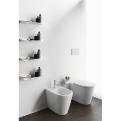 Bidė Laufen Kartell, pastatoma, 1 anga maišytuvui