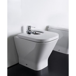 Bidė Roca The Gap, pastatoma, baltos spalvos