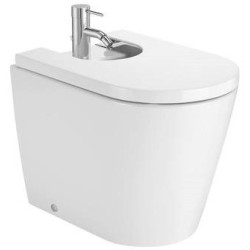 Bidė Roca Inspira Round, pastatoma, baltos spalvos