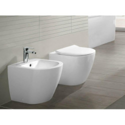 Bidė Villeroy&Boch Subway 2.0, pastatoma, baltos spalvos