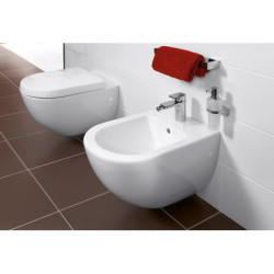 Bidė Villeroy&Boch Subway, pakabinama, su CeramicPlus danga