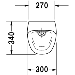 Pisuaras Duravit DuraStyle, elektroninis, su sifonu ir musyte