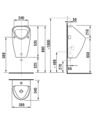 Pisuaras Jika Golem, elektrinis, su radaro jutikliu, 24 V