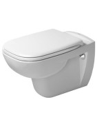 Pakabinamas unitazas Duravit D-Code, baltos spalvos