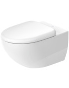 Pakabinamas unitazas Duravit Architec Rimless, be dangčio