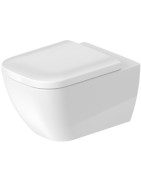 Pakabinamas unitazas Duravit Happy D.2 Rimless, baltos spalvos