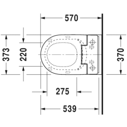 Unitazo komplektas Duravit Me By Starck Rimless SensoWash