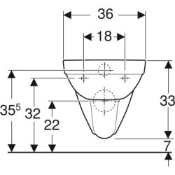 Pakabinamas unitazas Geberit Selnova, baltos spalvos