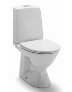 Pastatomas unitazas Ido Glow Rimfree, su dvifunkciu nuleidimu
