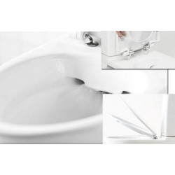 Pastatomas unitazas Ido Glow Rimfree, su dangčiu