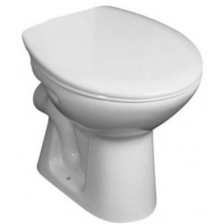 Pastatomas unitazas Jika Zeta, horizontaliu vandens nuotaku