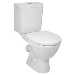 Pastatomas unitazas Jika Lyra Plus, įstrižu vandens nuotaku