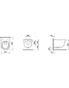 Pakabinamas unitazas Laufen The New Classic Rimless
