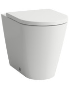 Pastatomas unitazas Laufen Kartell, su CleanCoat danga