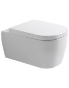 Pakabinamas unitazas Olympia Tutto-Evo Rimless, baltas