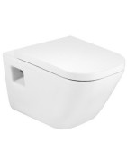 Pakabinamas unitazas Roca The Gap, horizontaliu vandens nuotaku