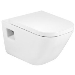 Pakabinamas unitazas Roca The Gap, horizontaliu vandens nuotaku