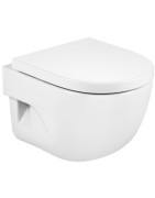 Pakabinamas unitazas Roca Meridian Compact, horizontaliu nuotaku