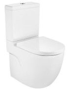 Pastatomas unitazas Roca Meridian Compact, universaliu nuotaku