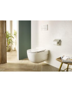 Pakabinamas unitazas Roca Inspira Round, horizontaliu nuotaku