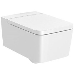 Pakabinamas unitazas Roca Inspira Square, horizontaliu nuotaku