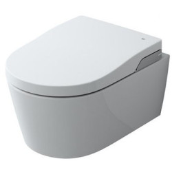 Pakabinamas išmanusis unitazas Roca Inspira, valdomas pulteliu