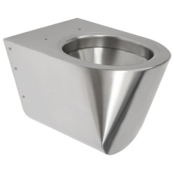 Pakabinamas unitazas Sanela SLWN 04, nerūdijančio plieno