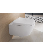 Pakabinamas unitazas Villeroy&Boch O.Novo Rimless, su dangčiu