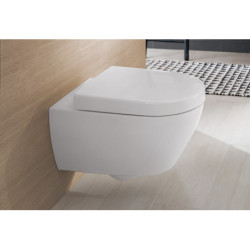 Pakabinamas unitazas Villeroy&Boch O.Novo Rimless, su dangčiu